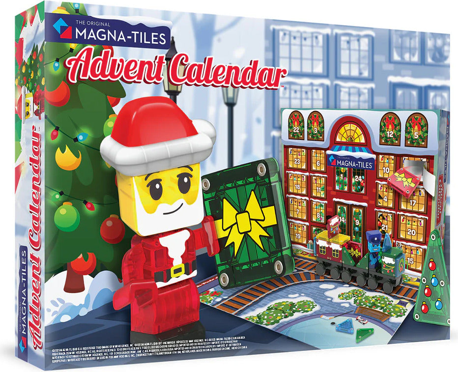 Magna-Tiles Advent Calendar 34 Piece Set