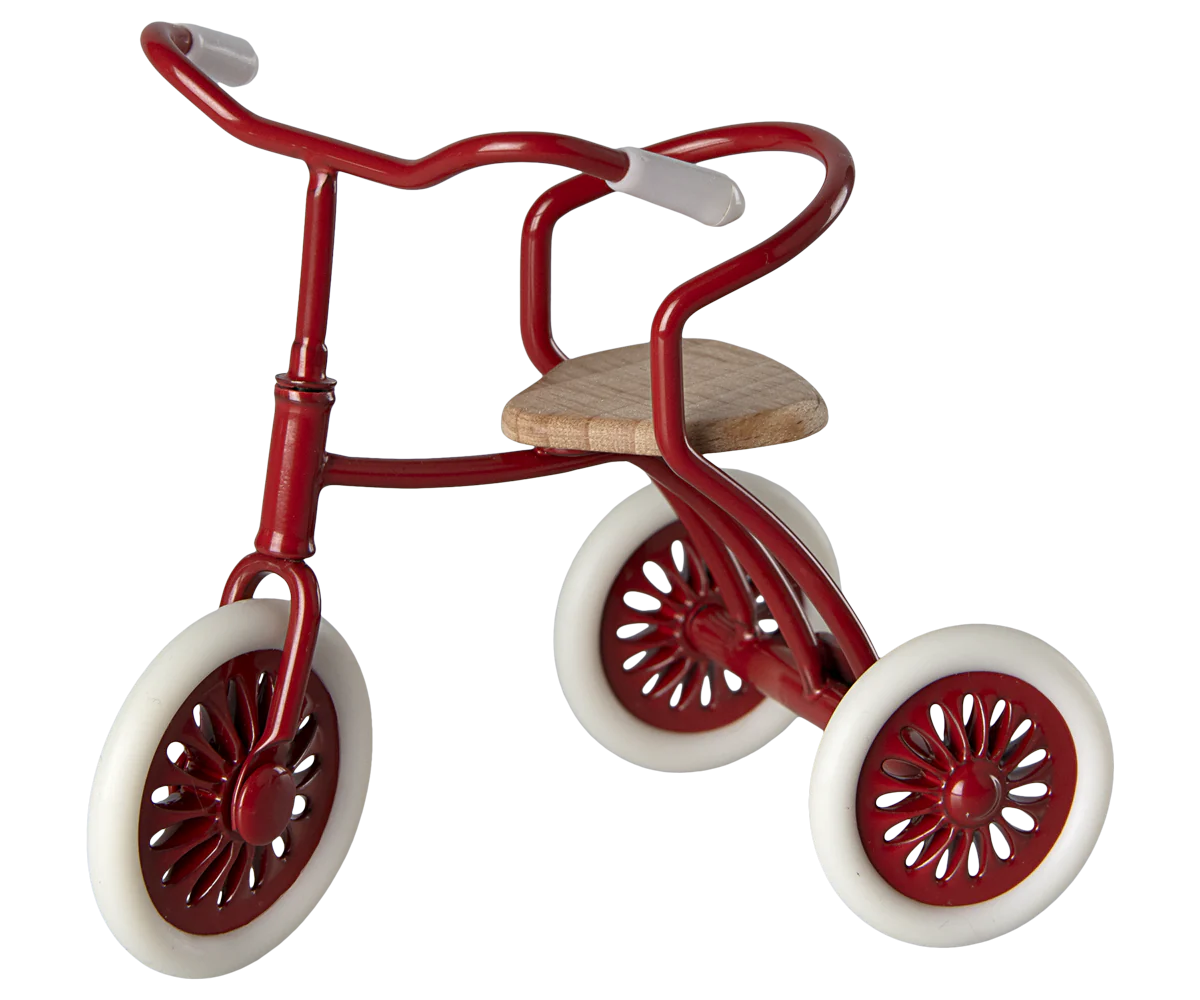 Maileg Abri à Tricycle for Mouse in Red