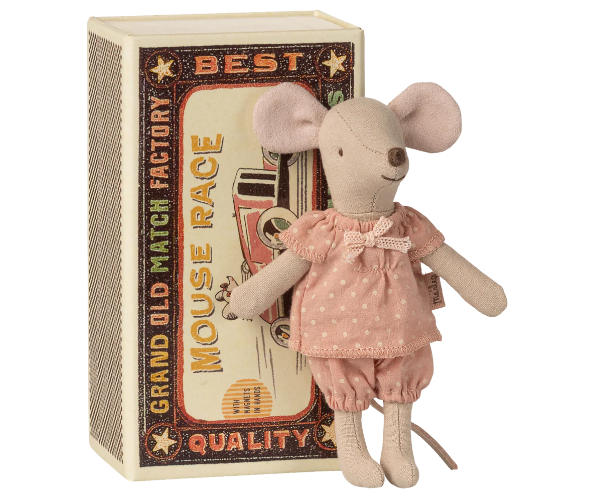 Maileg Big Sister Mouse in Matchbox