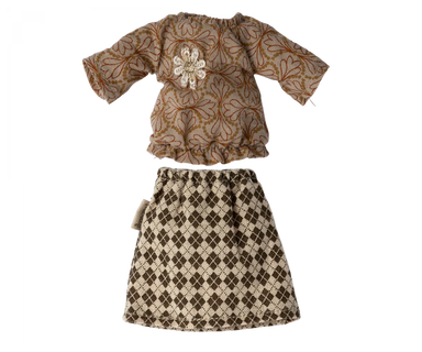 Maileg Blouse & Skirt for Grandma Mouse