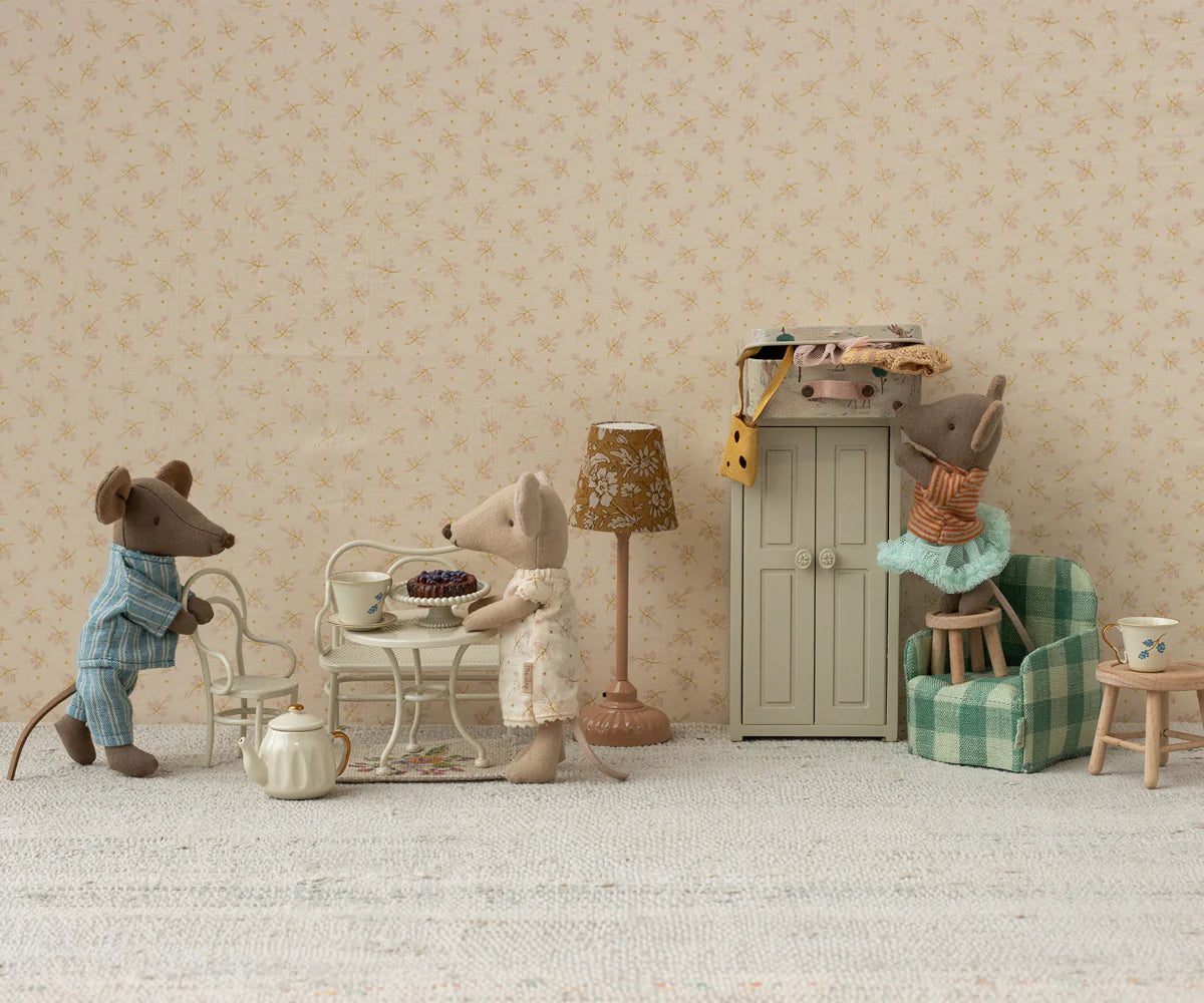 Maileg Café Set for Small Mouse in Off White