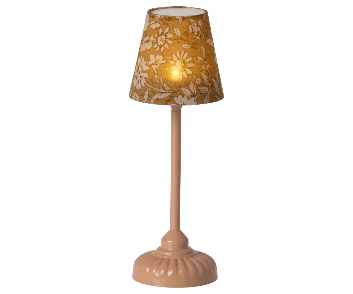 Maileg Dark Powder Vintage Floor Lamp for Mouse