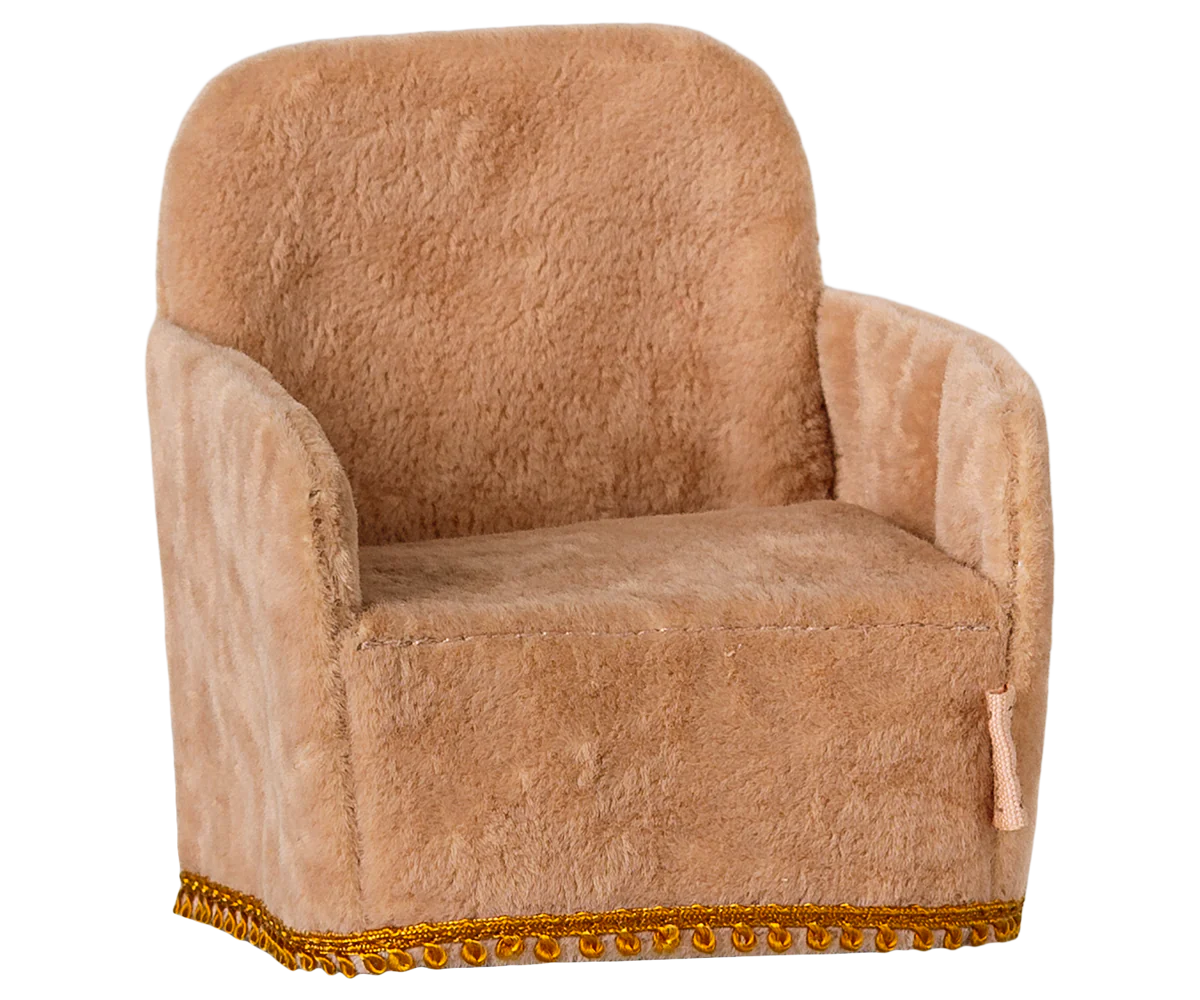 Maileg Folding Chair for Mouse in Powder