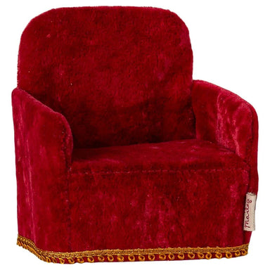 Maileg Folding Chair for Mouse in Red
