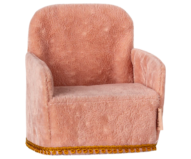Maileg Folding Chair for Mouse in Rose