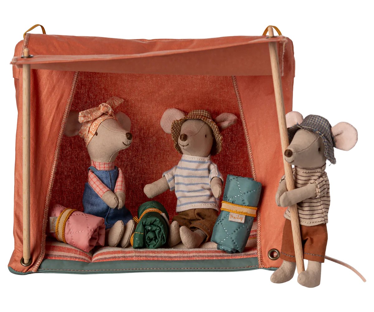 Maileg Happy Camper Tent for Mouse