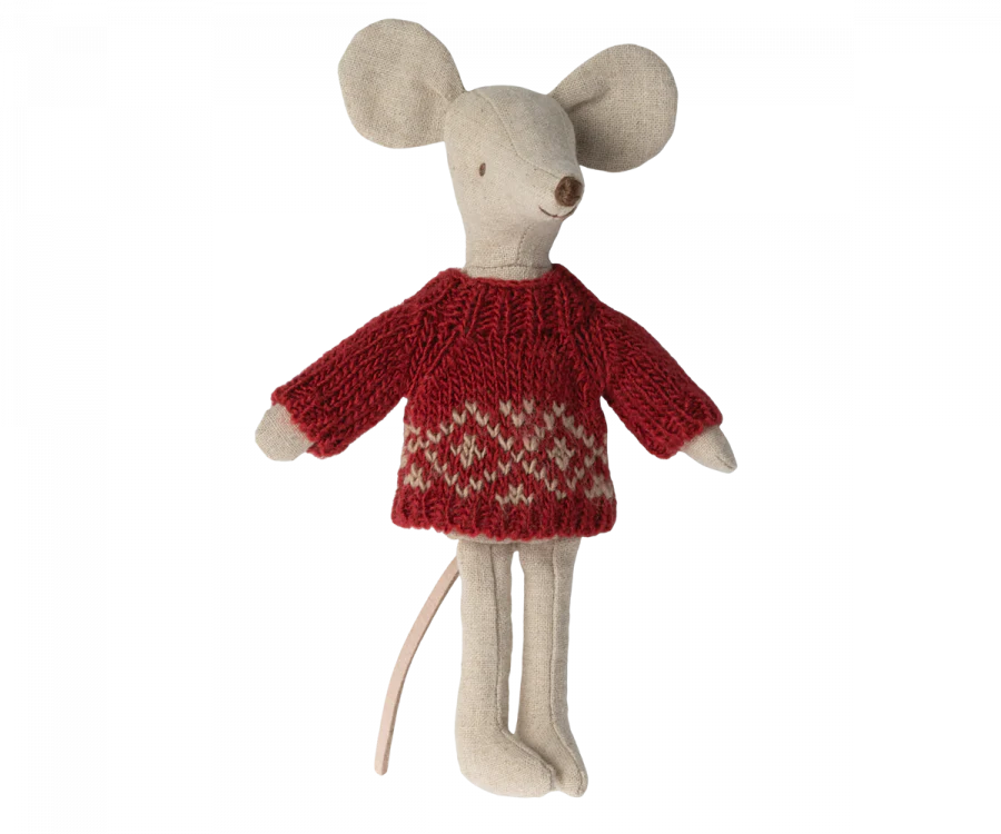 Maileg Knitted Sweater for Mum Mouse
