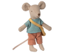 Maileg Little Brother Mouse with Bag