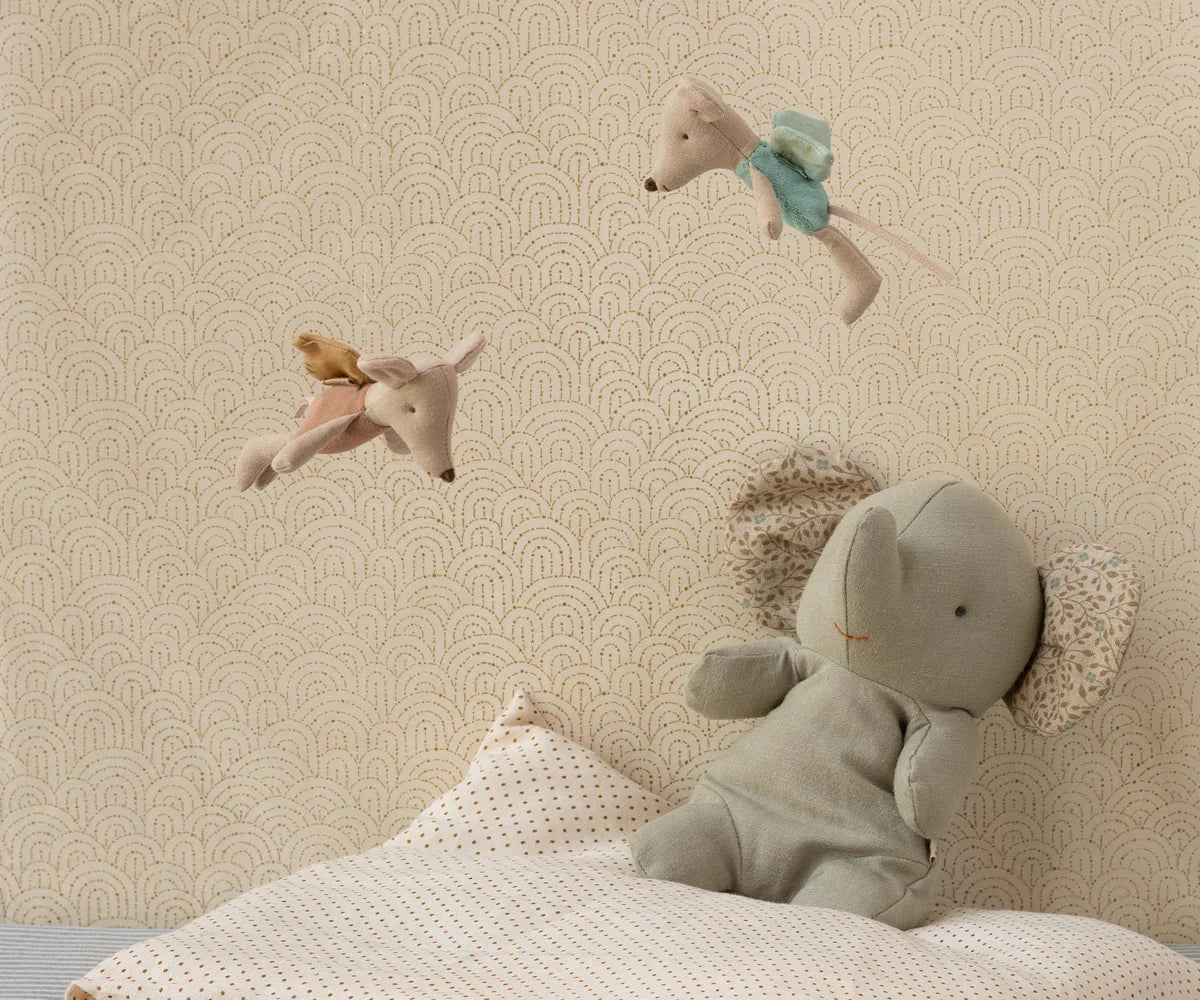 Maileg Little Fairy Mouse in Mint
