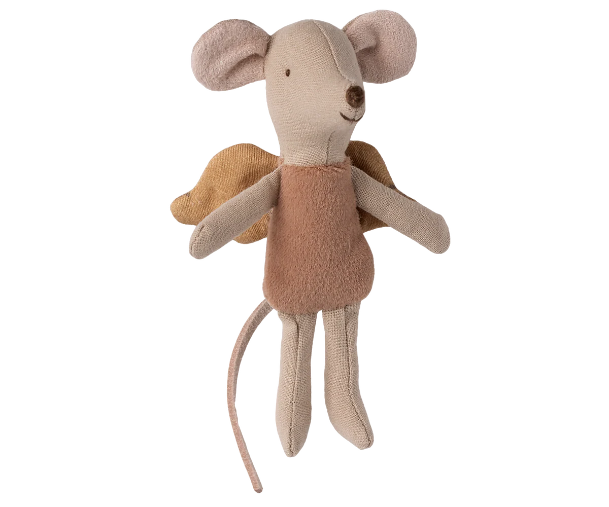 Maileg Little Fairy Mouse in Powder