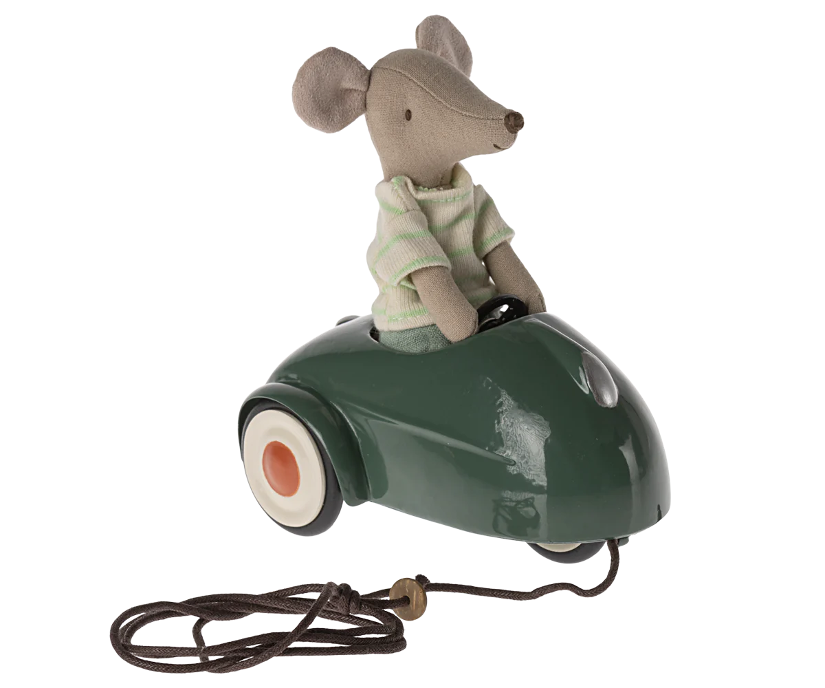 Maileg Mouse Car in Dark Green