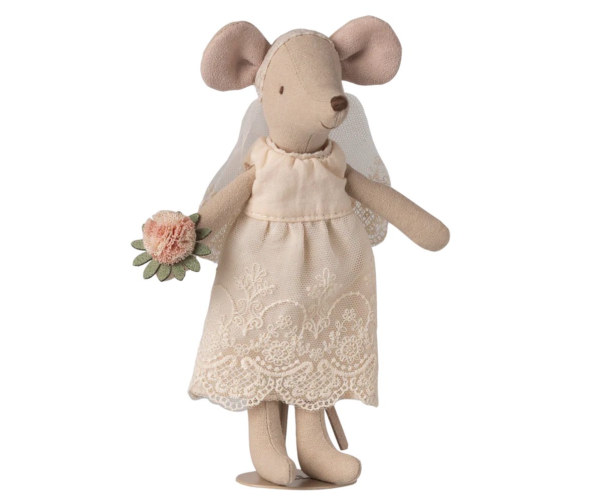 Maileg Mum & Dad Wedding Mice Couple in Box