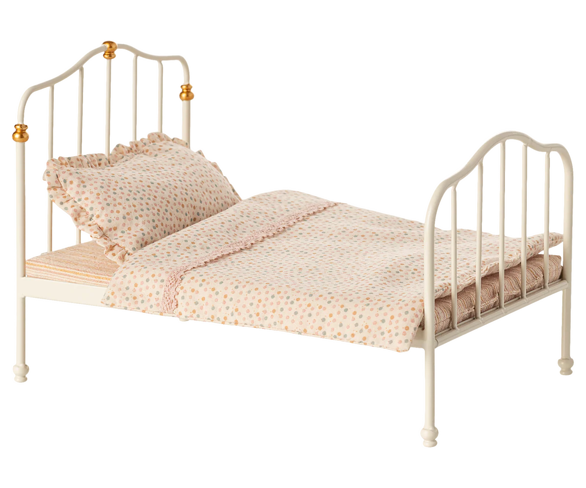 Maileg Off White Vintage Bed for Mouse