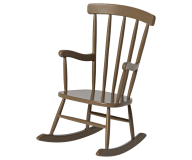 Maileg Rocking Chair in Light Brown for Mouse