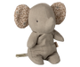 Maileg Safari Friends Mini Elephant in Iron Grey