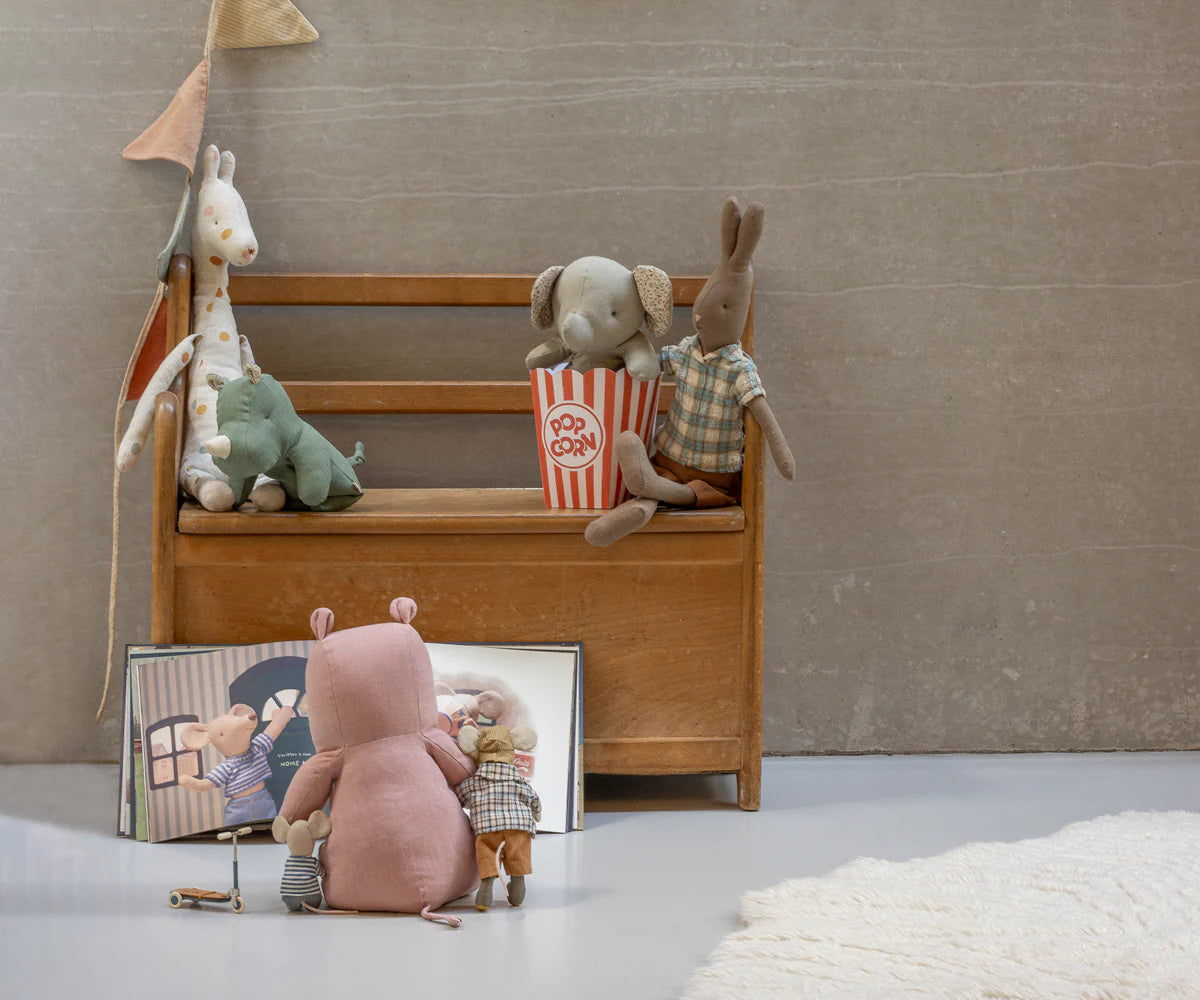 Maileg Safari Friends Mini Rhino in Sage