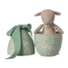 Maileg Small Dusty Mint Easter Egg with Micro Lamb
