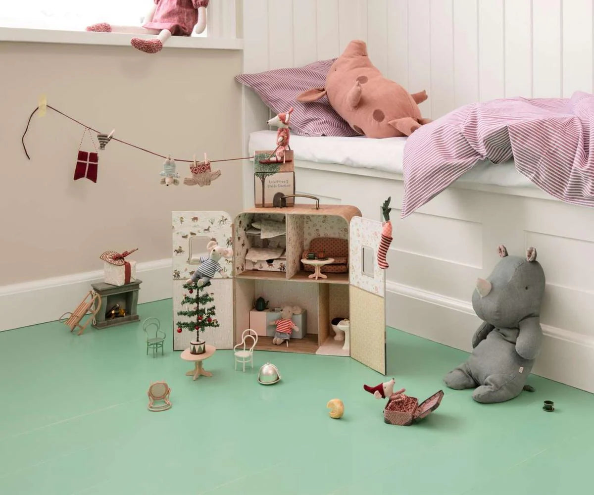 Maileg SuitCasa for Little Sister & Brother Mouse