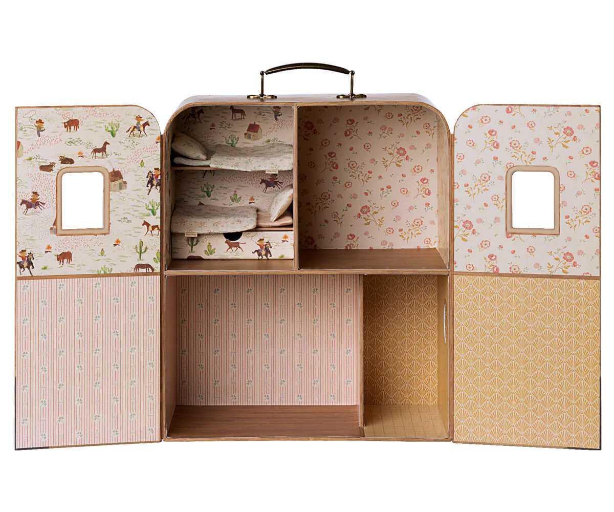 Maileg SuitCasa for Little Sister & Brother Mouse
