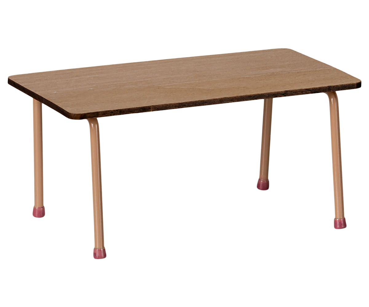 Maileg Table & Chair Set for Mouse in Dark powder