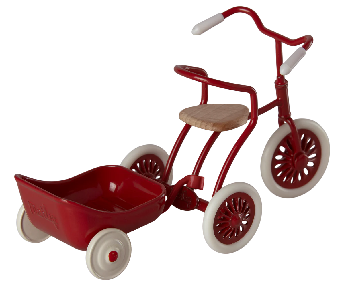 Maileg Tricycle Hanger Extension in Red