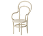 Maileg Vintage Chair in Off White for Mouse