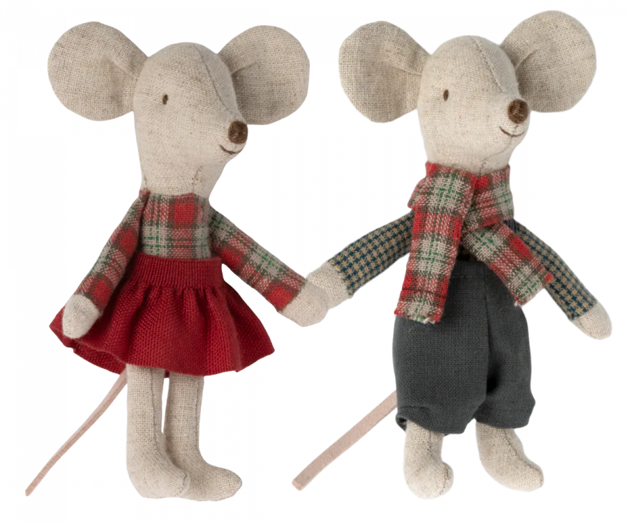 Maileg Winter Mice Twins