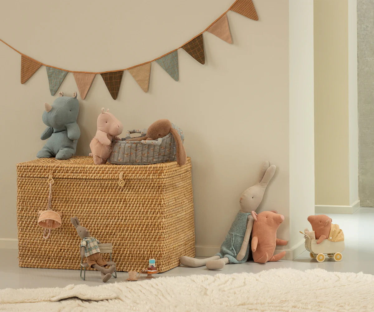 Maileg Blue Large Carry Cot