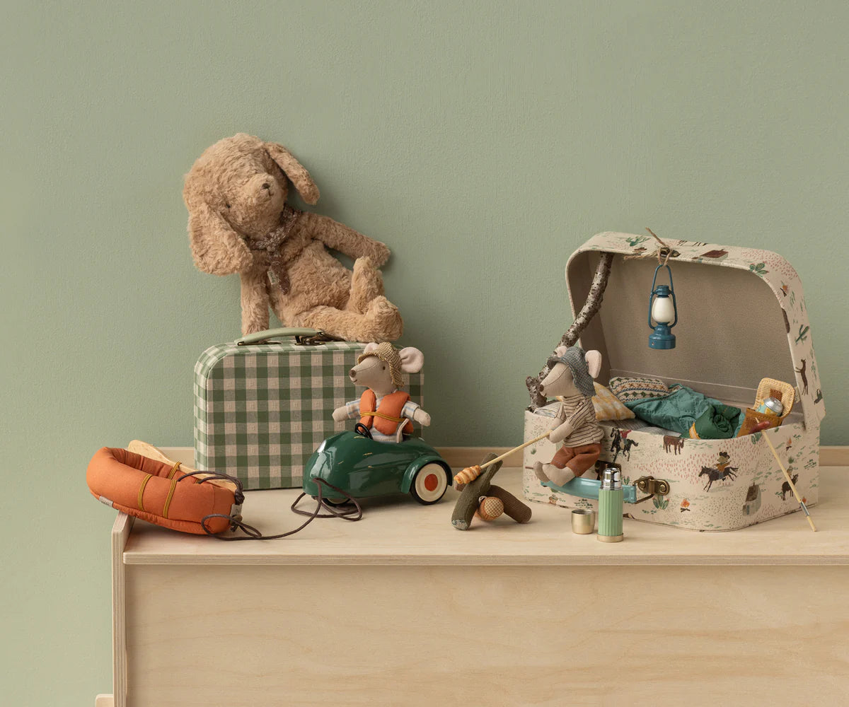 Maileg Mouse Car in Dark Green