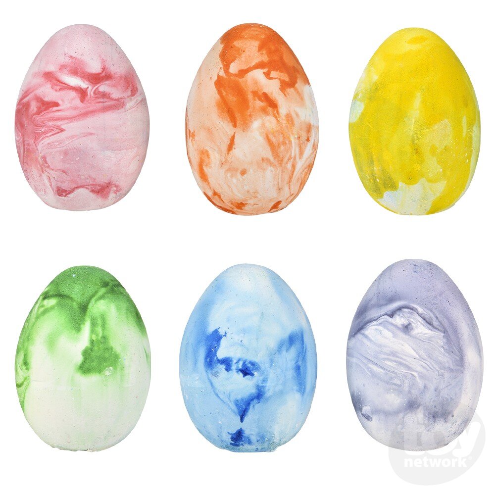 Marbleized Eggs Sidewalk Chalk
