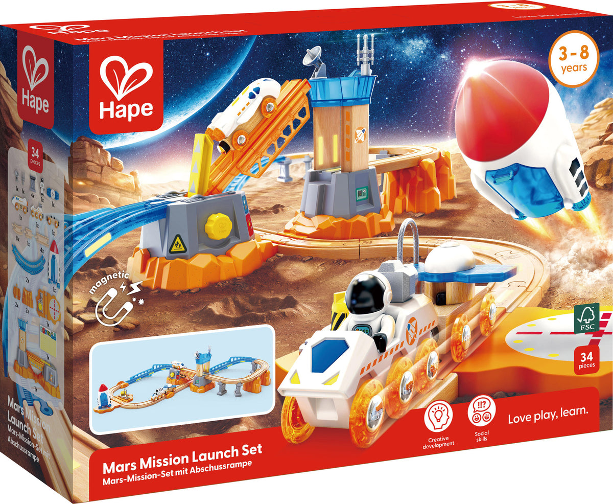 Mars Mission Launch Set — Piccolo Mondo Toys