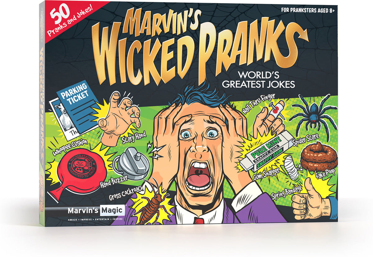 Marvin's Wicked Pranks & Jokes — Piccolo Mondo Toys