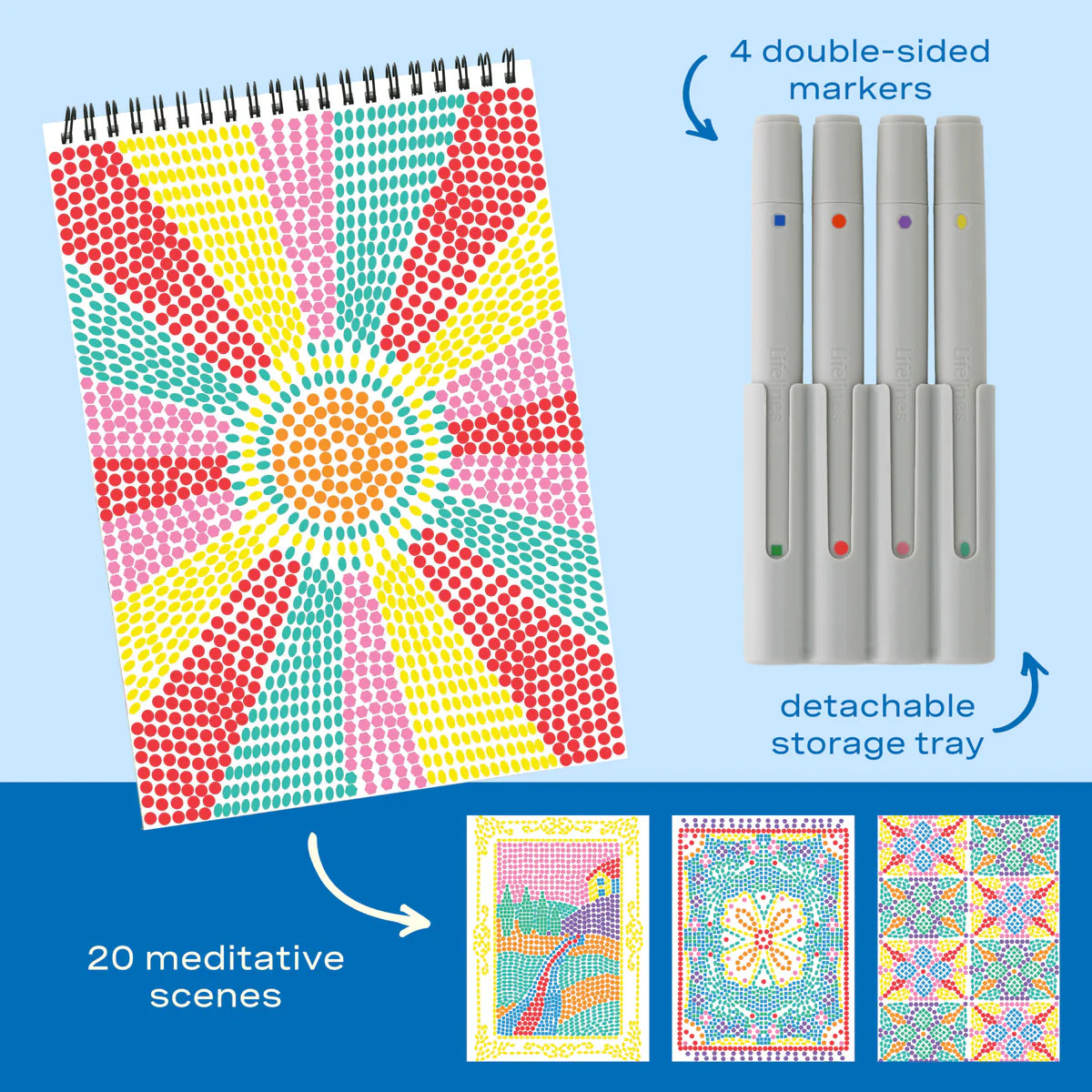 Mediterranean FlowArt Stamp by Shape