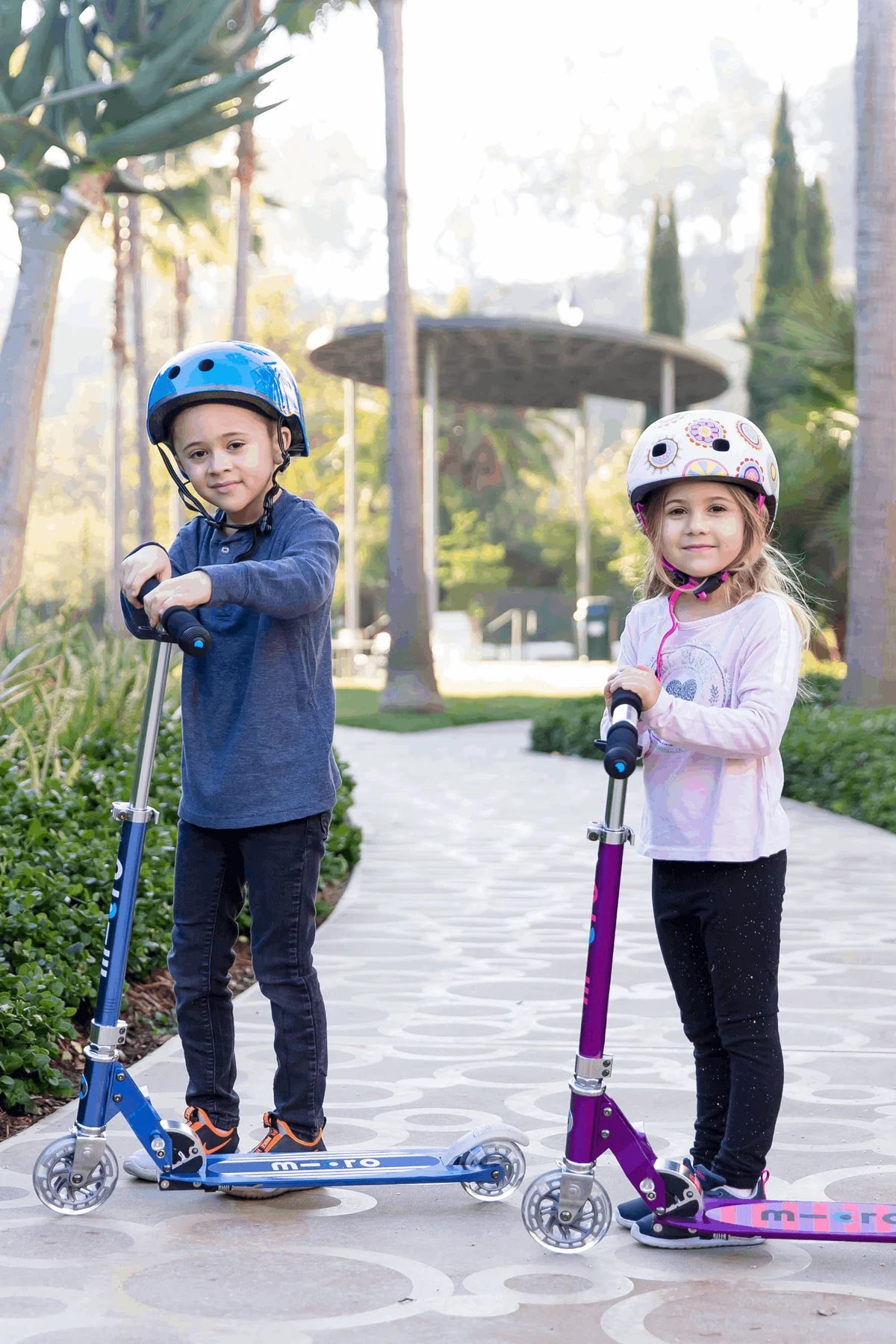Micro Kick Sprite LED Sapphire Scooter