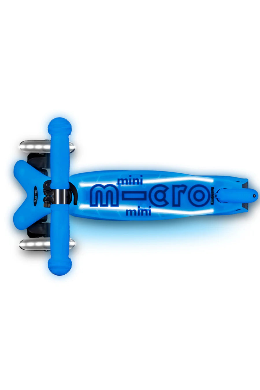 Micro Mini Glow Plus LED Arctic Blue Scooter