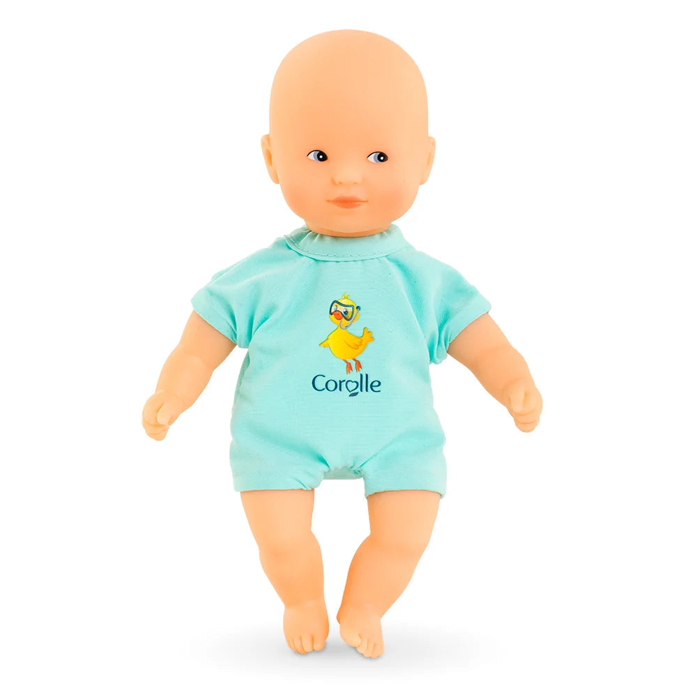 Mini Bath Doll in Blue
