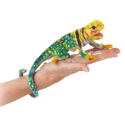 Mini Collared Lizard Puppe