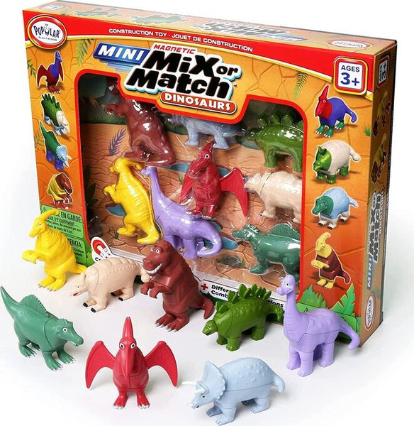 Mini Magnetic Mix or Match Dinosaurs — Piccolo Mondo Toys