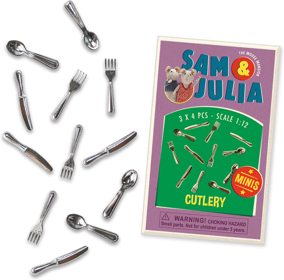 Mini Matchboxes with Assorted Minature Kitchen Accessories