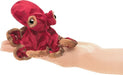 Mini Red Octopus Puppet