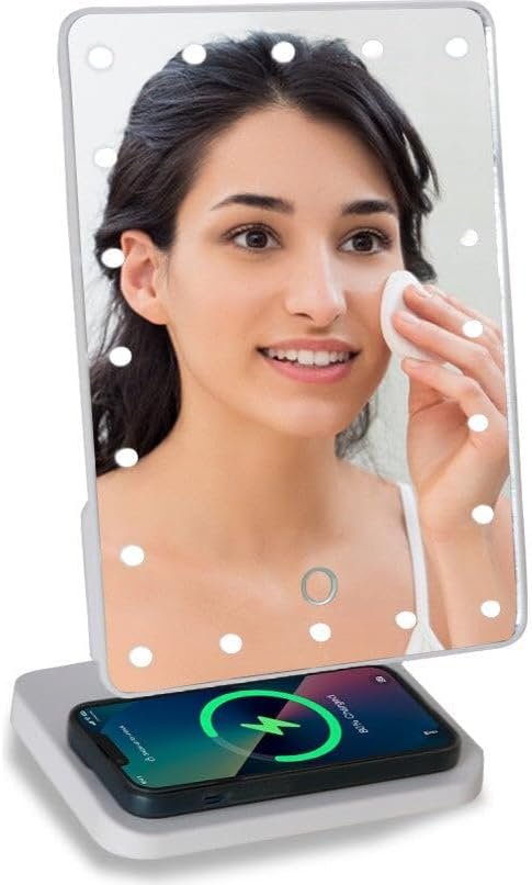 Mirror with Bluetooth Speaker