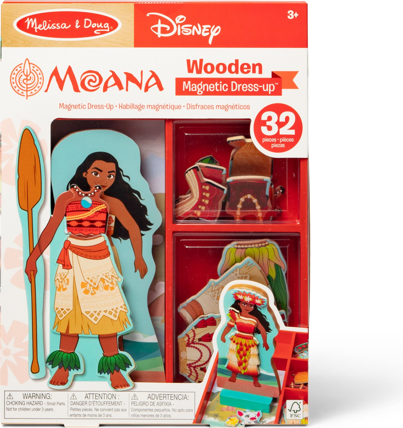 Moana Disney Magnetic Dress Up