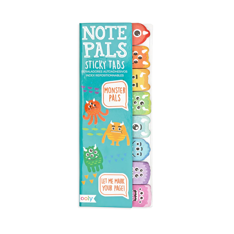 Monster Pals Notes Pals Sticky Tabs