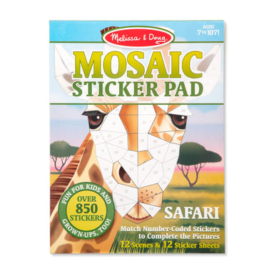 Safari Mosaic Sticker Pad