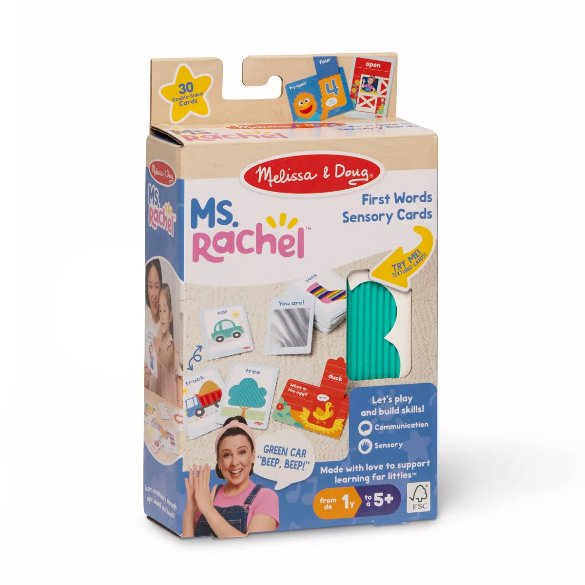 Ms. Rachel 1st Words Flashcards