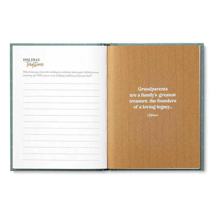 My Grandpa Interview Journal