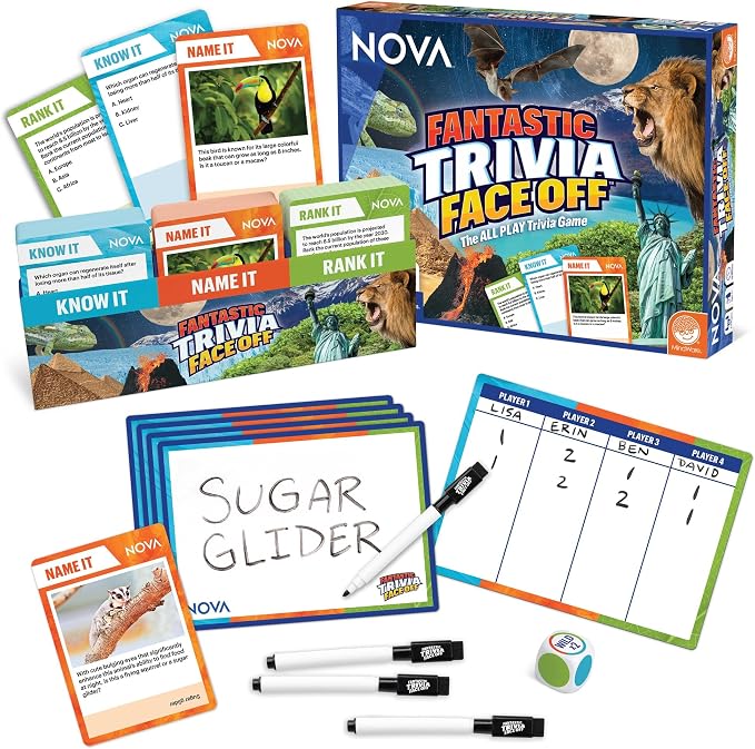 NOVA Fantastic Trivia Face Off Game