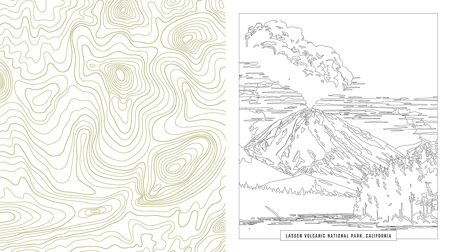 National Parks Coloring Book