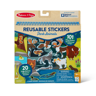 National Parks Restickable Stickers