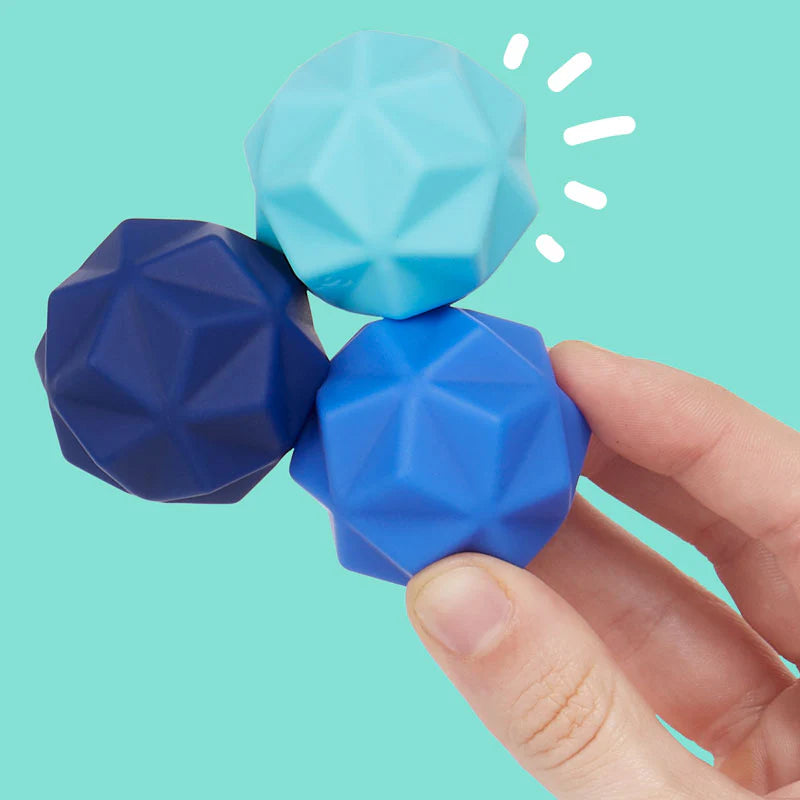 Odds Blue Peaks Silicone Fidget Magnets
